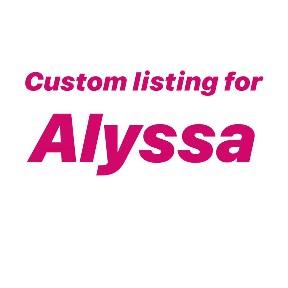Custom coaster listing